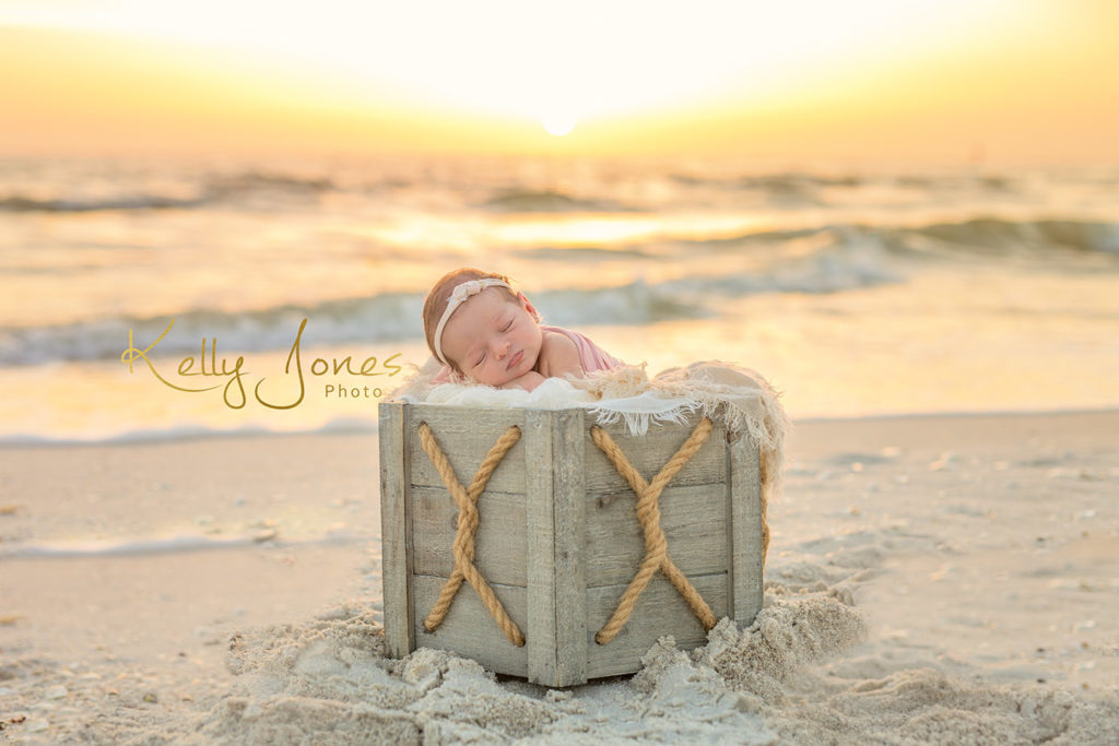 Naples Beach Newborn Photographer Kelly Jones