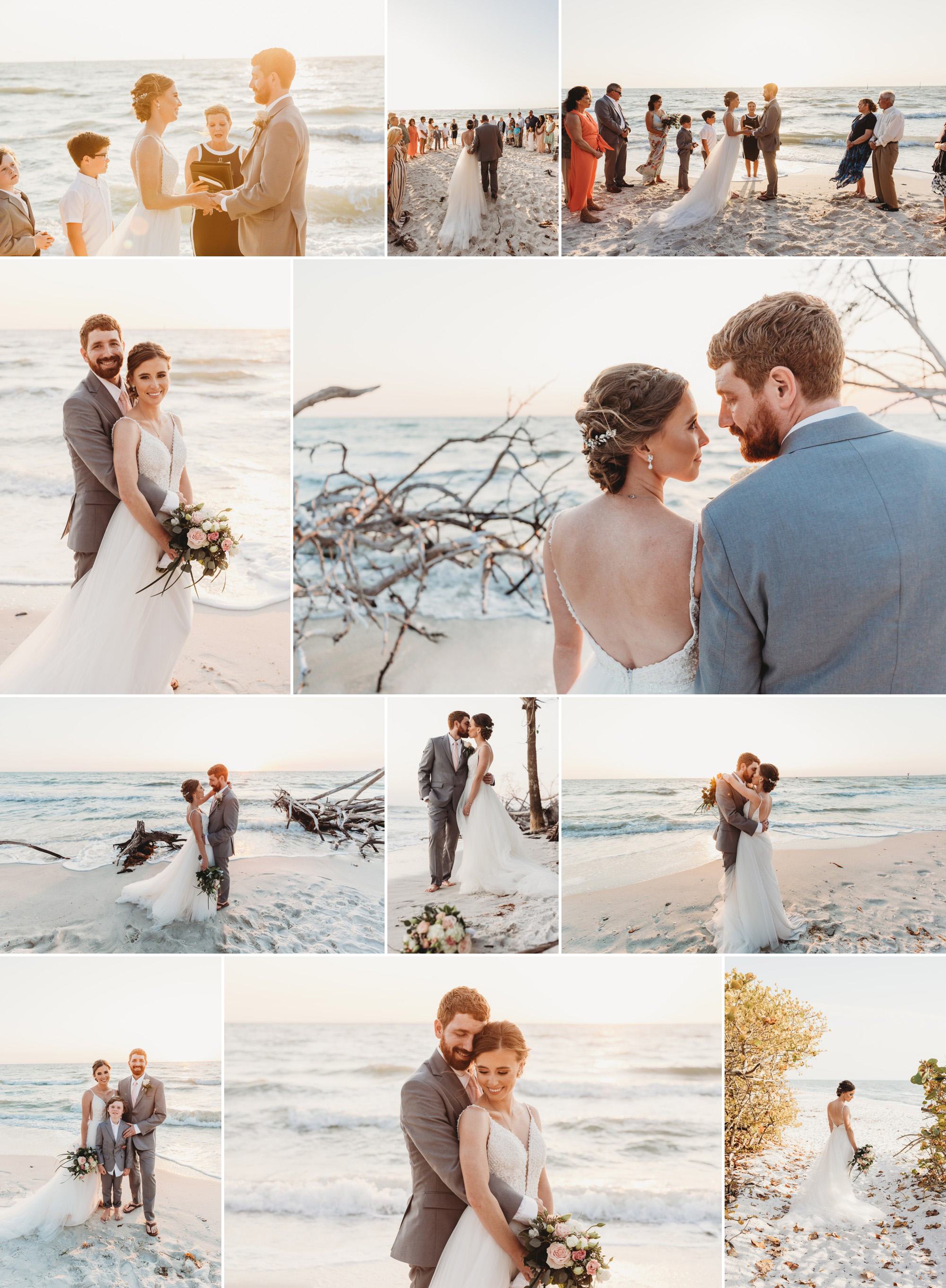 Elopement on the beach in Florida