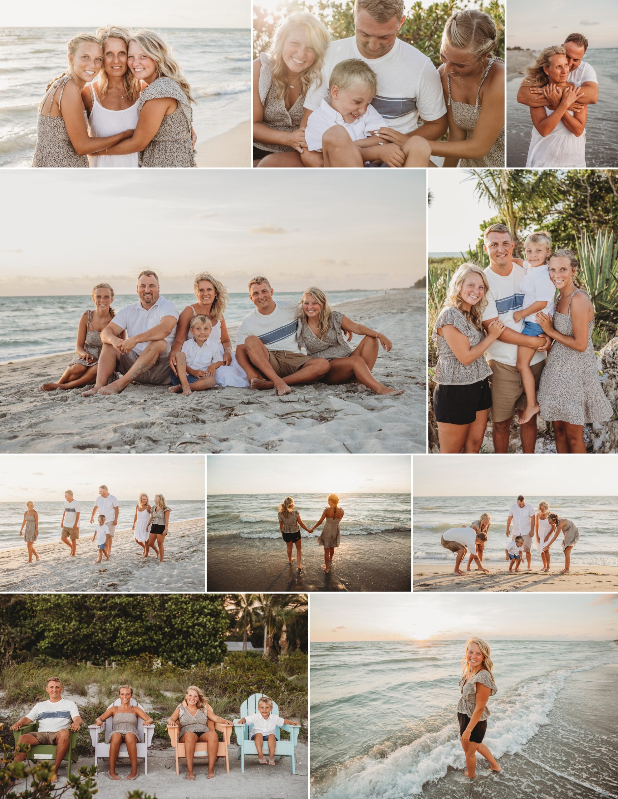 Captiva Family Photo Session with Beach Photographer Kelly Jones Photo