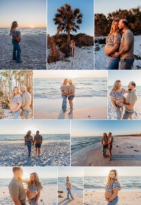 Babymoon to Naples FL for Family Portraits